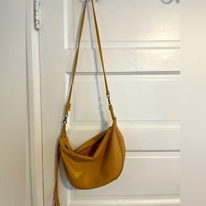 Anthropologie purse brown